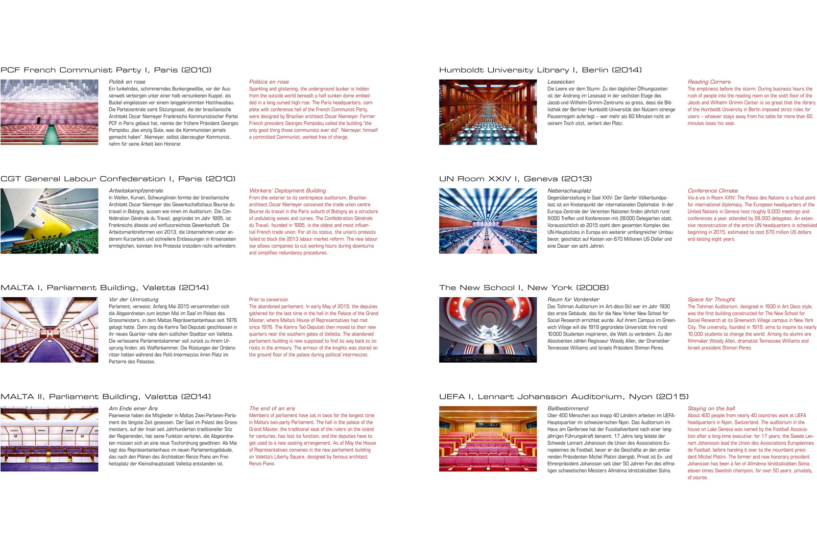 Corridors of Power Page